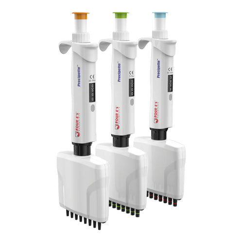 4E's USA - Precipette 8-Channel Adjustable Pipette - 30-300uL